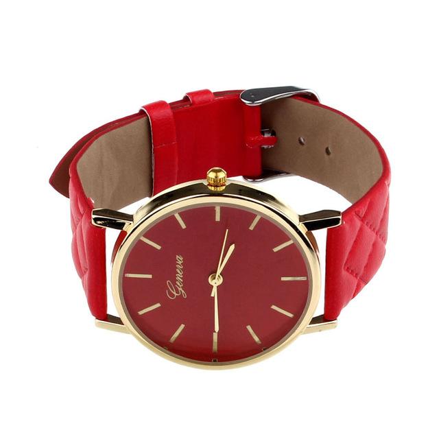 Leather Quartz Wrist watch