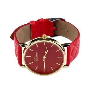 Leather Quartz Wrist watch