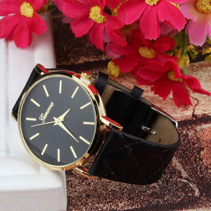 Leather Quartz Wrist watch