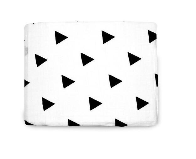 Black & White Swaddle Blanket