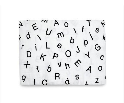 Black & White Swaddle Blanket