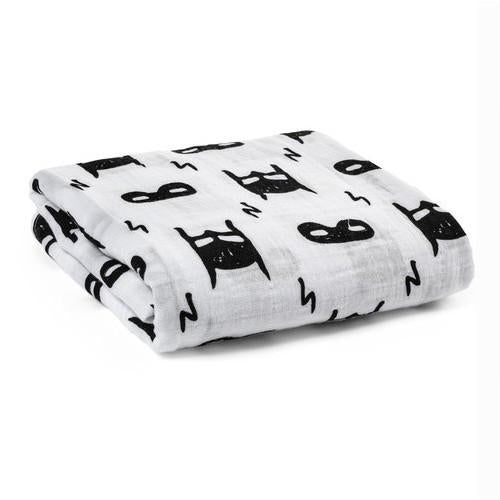 Black & White Swaddle Blanket