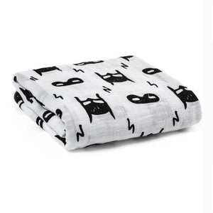 Black & White Swaddle Blanket