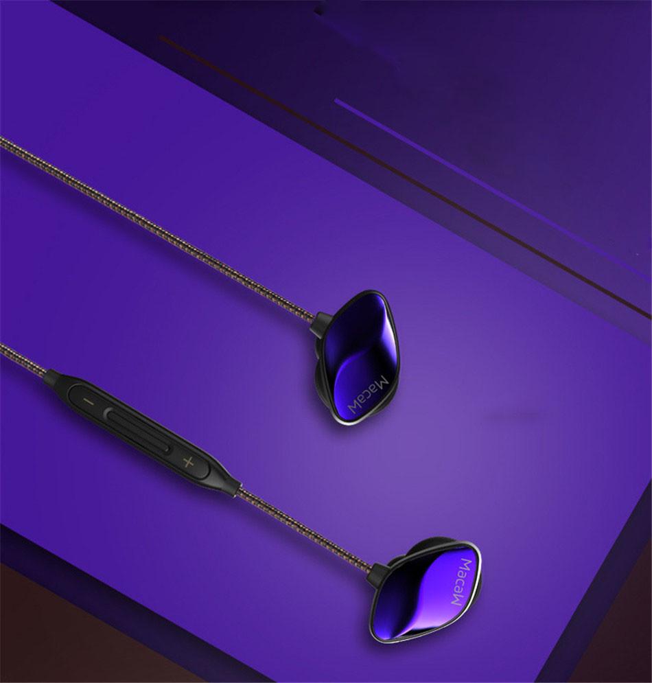 Sport In Ear Wireless Bluetooth Stereo Earphone with Mic
