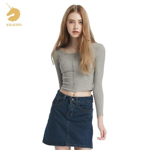 Slim Fit Top Long Sleeves shirt
