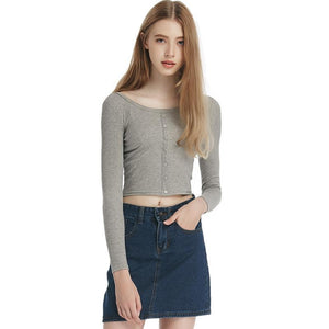 Slim Fit Top Long Sleeves shirt