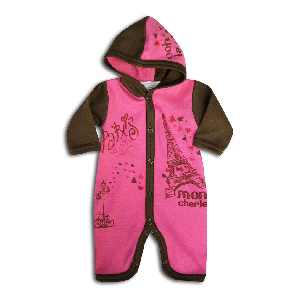 Paris Hooded Romper