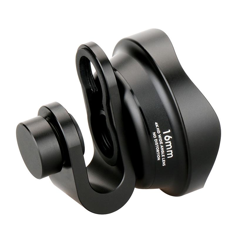 Professional 16mm Super 4K Wide Angle Cell Phone lens HD No Distortion for iPhone 8 7 6 plus Huawei Mobile for iPad Tablet PC