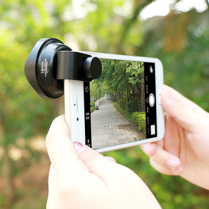 Professional 16mm Super 4K Wide Angle Cell Phone lens HD No Distortion for iPhone 8 7 6 plus Huawei Mobile for iPad Tablet PC