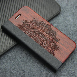 Luxury Retro Flip Samsung Galaxy Phone Case