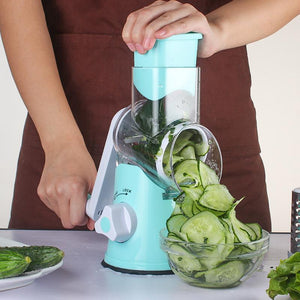Round Mandoline Stainless Steel Vegetable Slicer