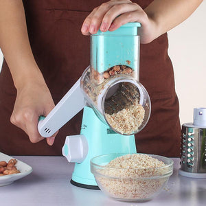 Round Mandoline Stainless Steel Vegetable Slicer