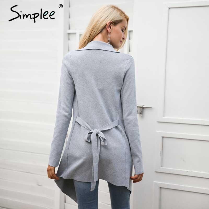 Simple casual winter sweater