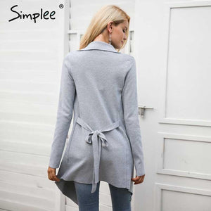 Simple casual winter sweater
