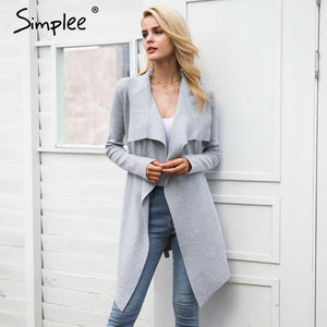 Simple casual winter sweater
