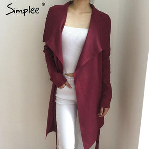 Simple casual winter sweater