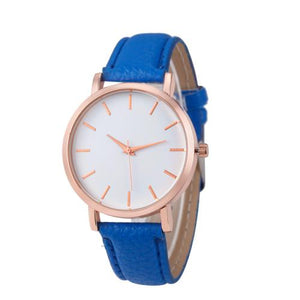 Womens Rose Gold Classic Face Watch