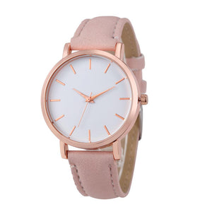 Womens Rose Gold Classic Face Watch
