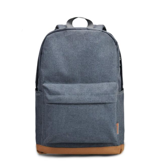 Canvas Backpack Gray