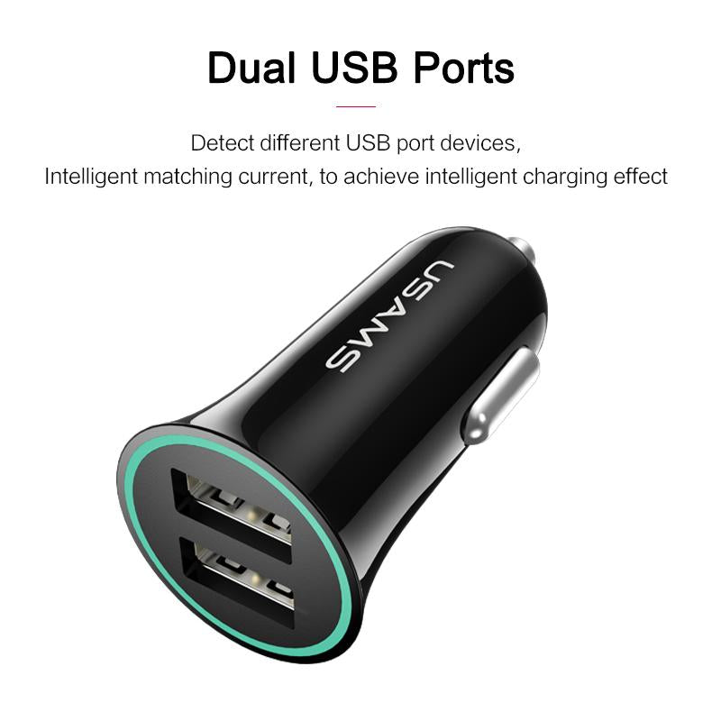 Car-Charger Max 2.1A USB for Mobile Phone Adapter