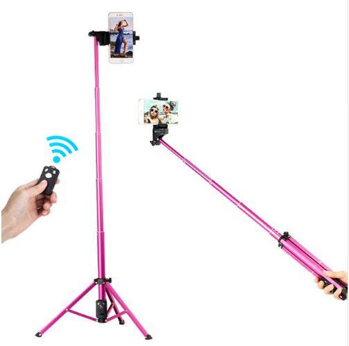 Ulanzi 54 inch 3 in 1 Yunteng Selfie Stick Tripod Stand Super Lightweight Mini Bluetooth Remote Monopod For Iphone7 6 Samsung