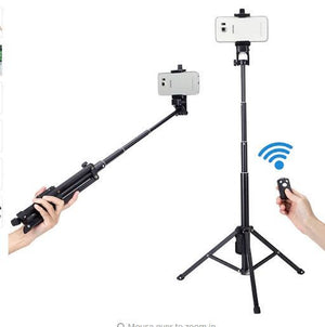 Ulanzi 54 inch 3 in 1 Yunteng Selfie Stick Tripod Stand Super Lightweight Mini Bluetooth Remote Monopod For Iphone7 6 Samsung