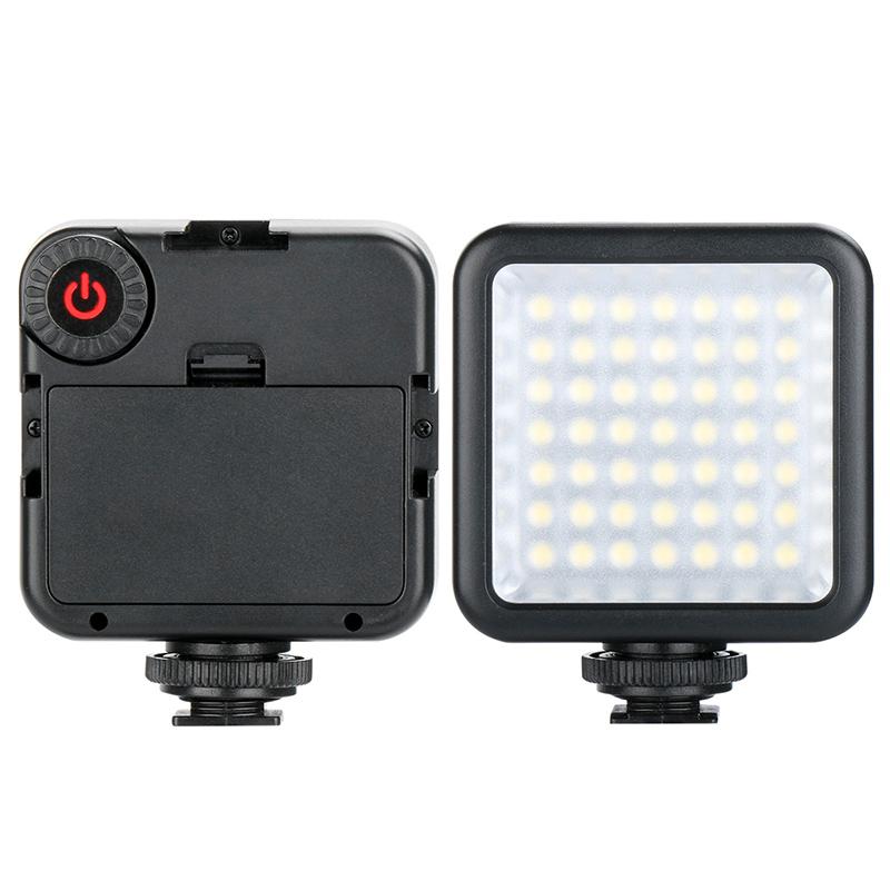 Ulanzi Pocket Mini Camera LED Video Light 6000K Photographic Night Fill led Lighting w 3 Hot Shoe Mounts for Nikon Canon DSLR DV