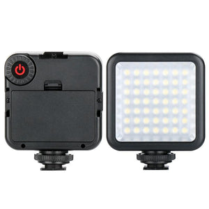 Ulanzi Pocket Mini Camera LED Video Light 6000K Photographic Night Fill led Lighting w 3 Hot Shoe Mounts for Nikon Canon DSLR DV