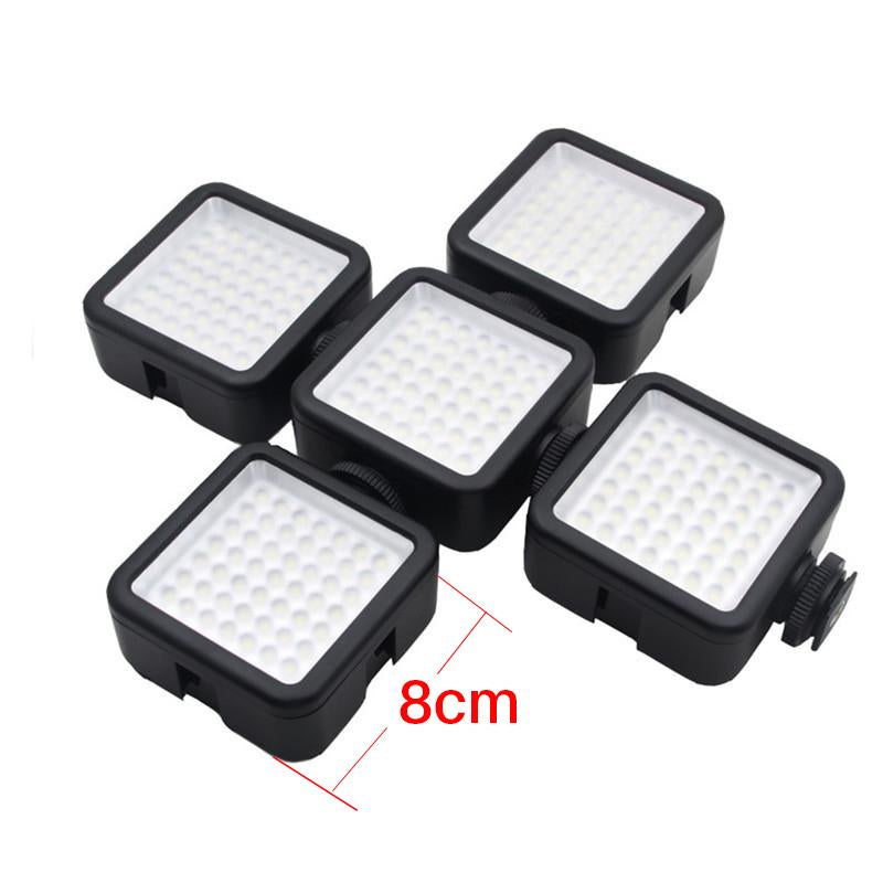 Ulanzi Pocket Mini Camera LED Video Light 6000K Photographic Night Fill led Lighting w 3 Hot Shoe Mounts for Nikon Canon DSLR DV