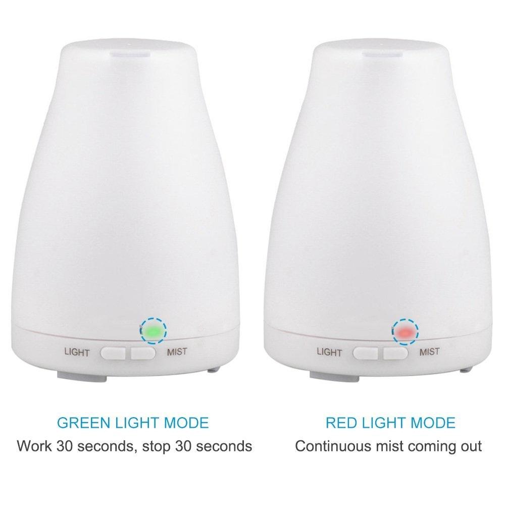 Ultrasonic Humidifier Aromatherapy Oil Diffuser Cool Mist
