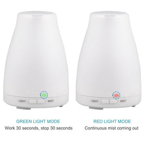 Ultrasonic Humidifier Aromatherapy Oil Diffuser Cool Mist