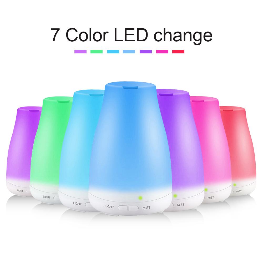 Ultrasonic Humidifier Aromatherapy Oil Diffuser Cool Mist