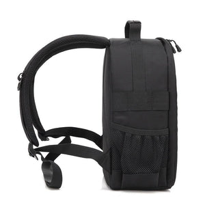 Upgrade Waterproof multi-functional Digital DSLR Camera Video Bag w/ Rain Cover Small SLR Camera Bag PE Padded for Photographer