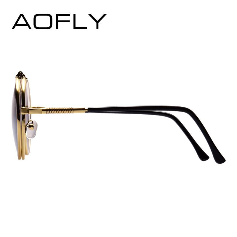 Designer Round Sunglasses