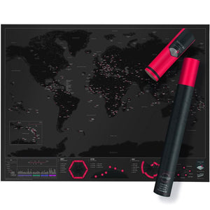 'CREATIVE CAPITALS' GLOBETROTTER MAP
