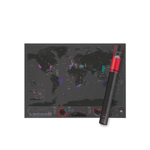 'CREATIVE CAPITALS' GLOBETROTTER MAP