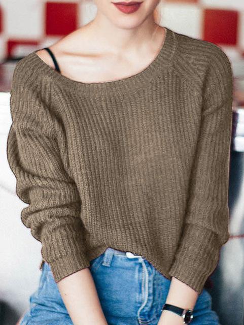 Full sleeve casual  Loose Sweater for women