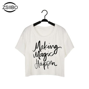 ZSIIBO BTS Killin It Fashion Women T shirt Tops Harajuku Tee White Black Short Sleeve tshirts Casual Night Club Clothing