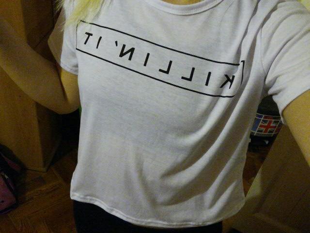 ZSIIBO BTS Killin It Fashion Women T shirt Tops Harajuku Tee White Black Short Sleeve tshirts Casual Night Club Clothing