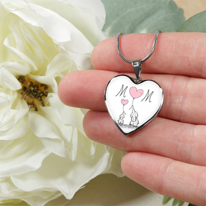 Mom Heart Necklace
