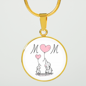 Mom Circle Necklace