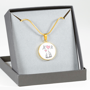Mom Circle Necklace