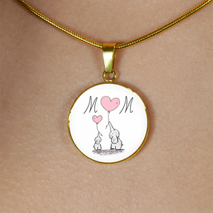 Mom Circle Necklace