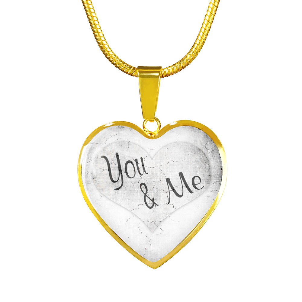You & Me Gold Necklace