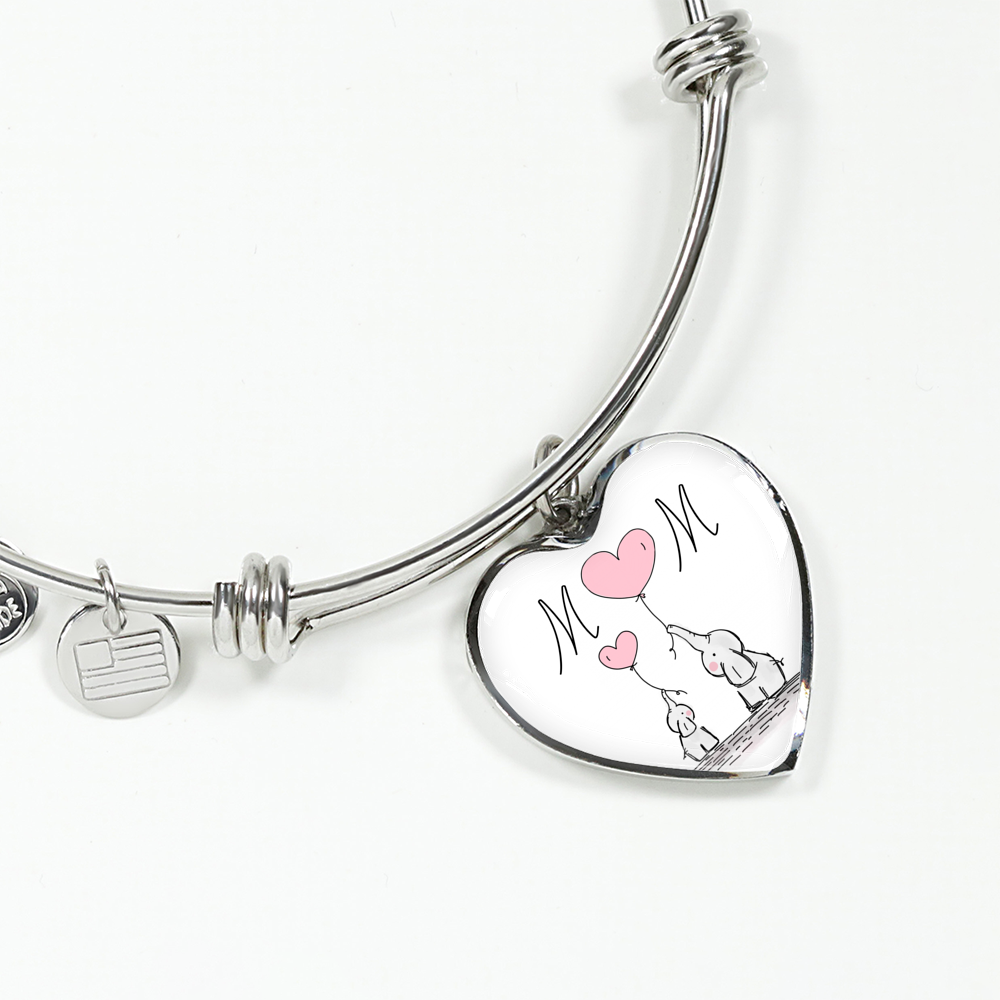 Mom Heart Necklace