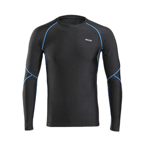 Winter Warm Compression Shirt Base Layer Running Long Sleeves Tights