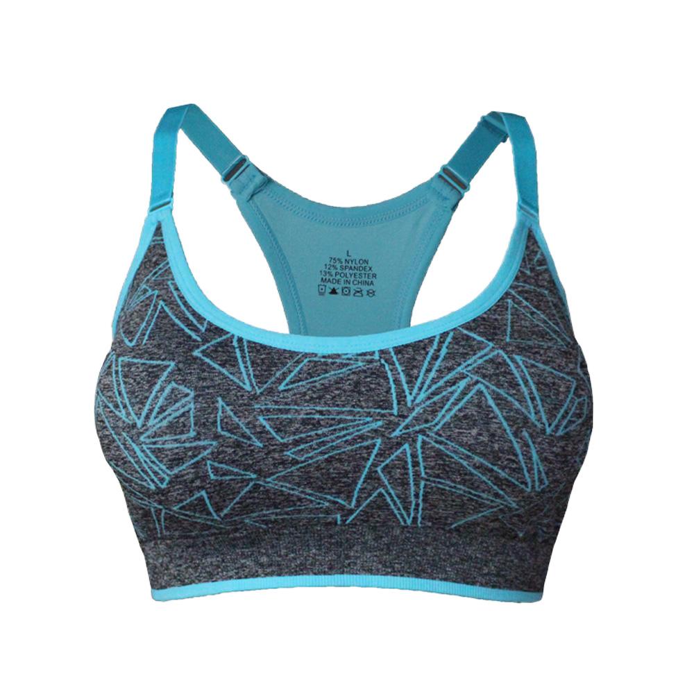 Quick Dry Sports Bra Stretch Tank Top, Adjustable Straps Padded
