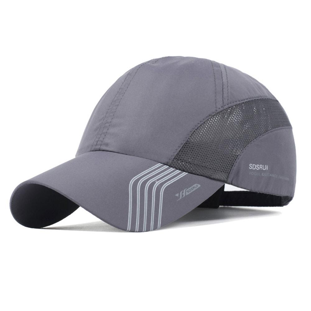 Men's baseball ball cap quick dry mesh caps