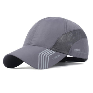 Men's baseball ball cap quick dry mesh caps