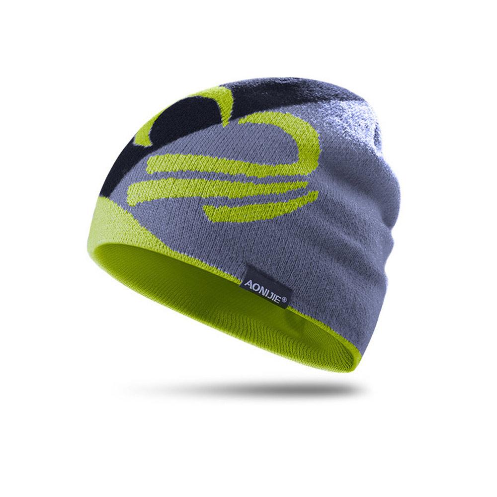 Winter Knitted Hat Outdoor Sports Warm Hat Windproof
